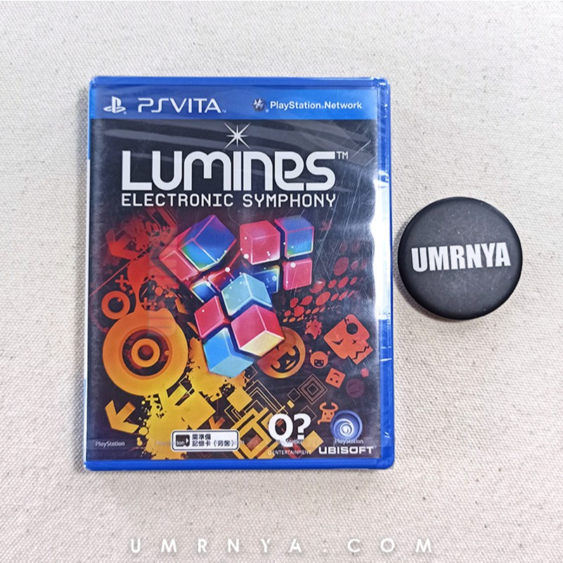 Kaset Original PSVita Lumines Electronic Symphony Lumine PS vita game Playstation