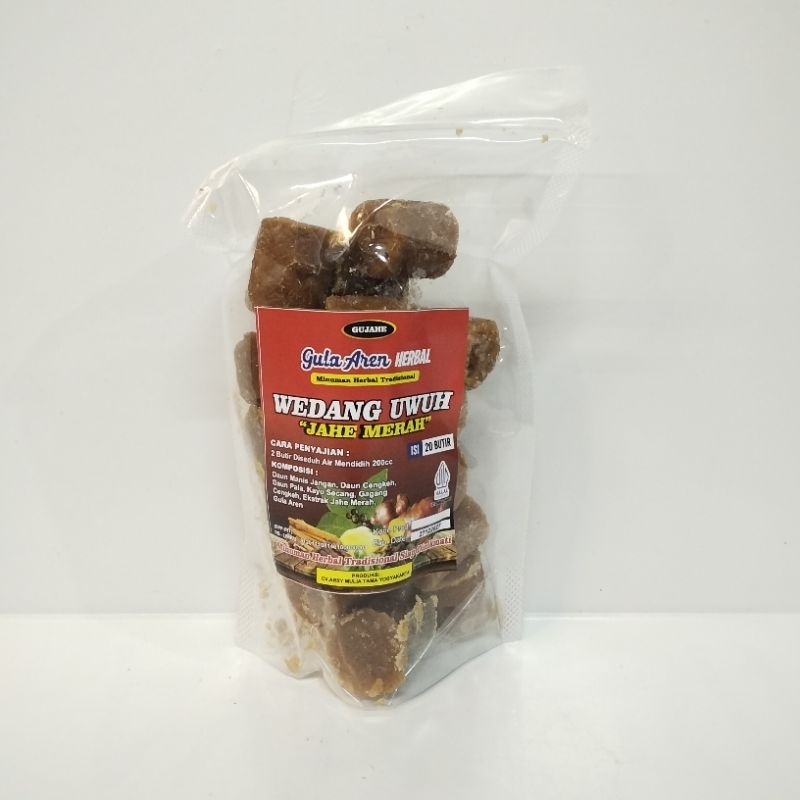 

Wedang uwuh jahe merah/gula aren herbal