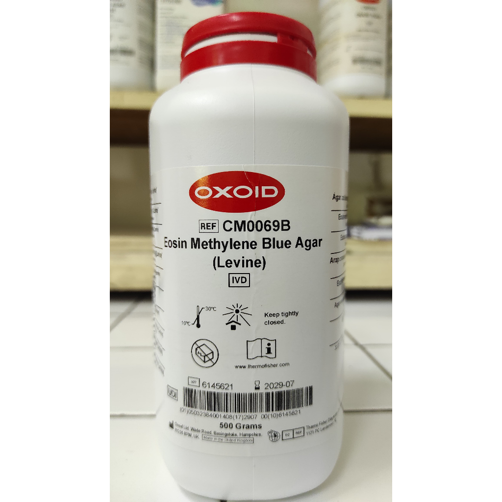 Eosin Methylene Blue Agar/EMB agar/Oxoid CM0069B - expired Juli 2029 - harga per gram