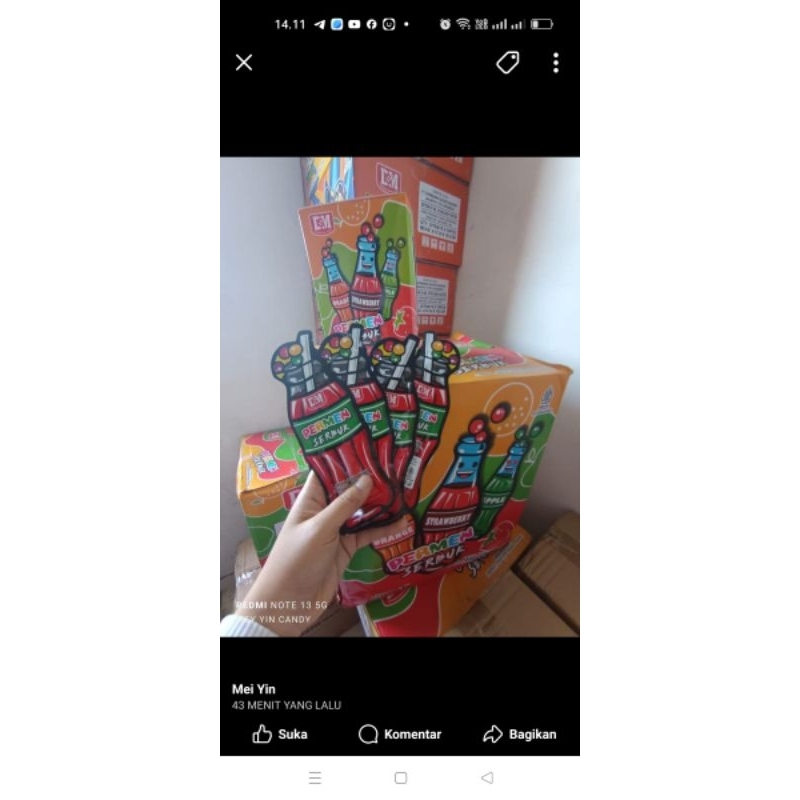 

permen serbuk cola Dsm 30 pcs