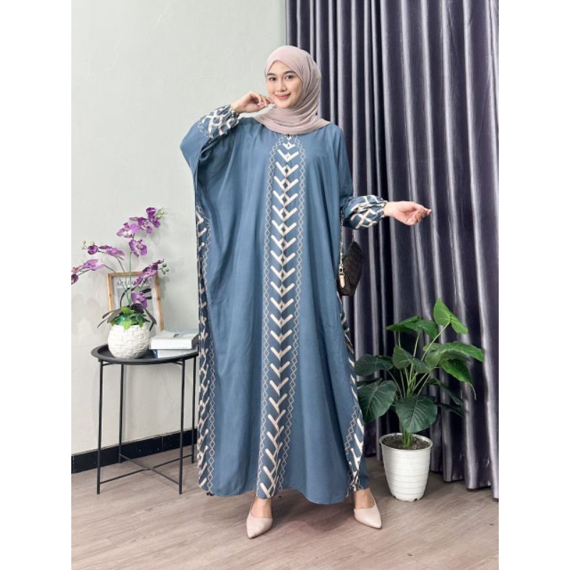 Kaftan Wanita Busui / Kaftan Rayon Premium / Kaftan / Gamis Terbaru