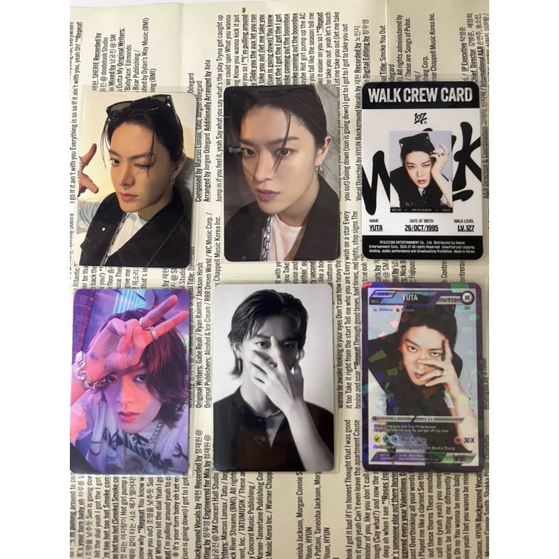 PHOTOCARD OFFICIAL YUTA NCT127