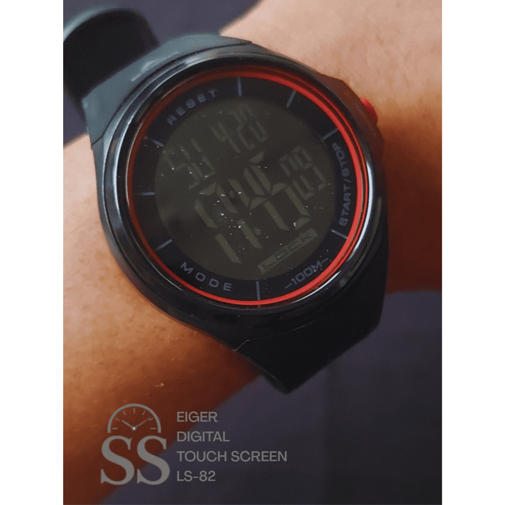 Jam Tangan Pria Eiger Digital LS 82 IYW0082 Touch Screen Second Bekas Original Murah