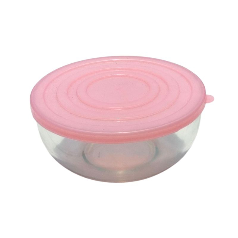 MANGKOK KACA TUTUP PLASTIK TP3