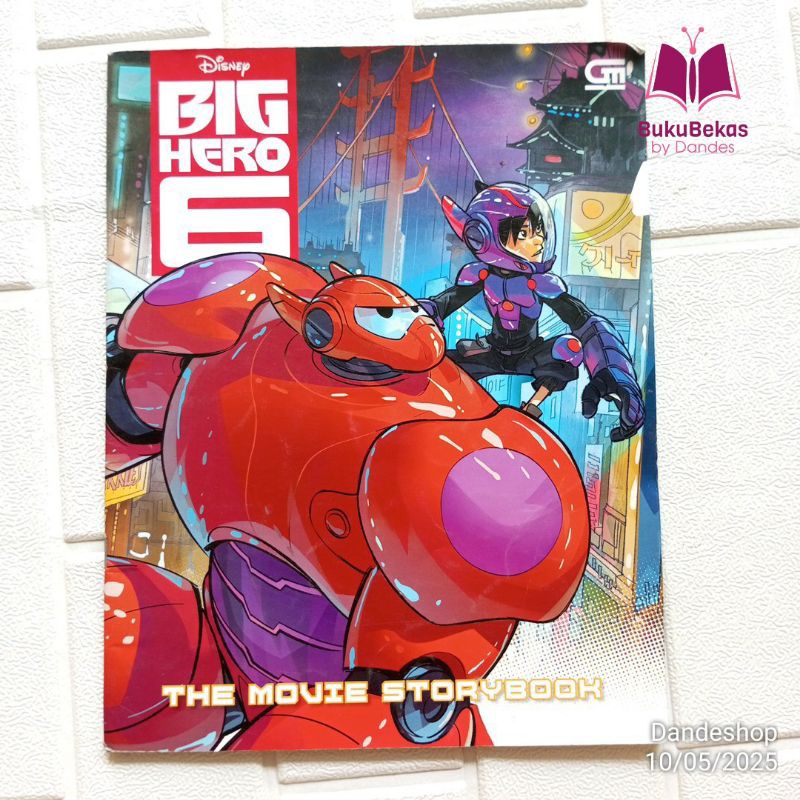 Disney Big Hero 6 The Movie Storybook - Buku Cerita Anak Bekas Preloved