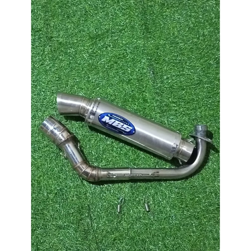 KNALPOT RACING MBS ORIGINAL CHATIAN DM50MM BUAT MOTOR MIO SEPORTY BEAT SCOOPY VARIO 110