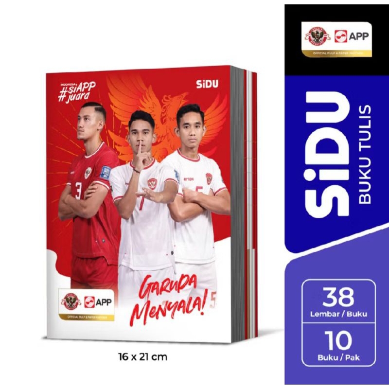 

GROSIR BUKU TULIS SIDU 38 LEMBAR KARAKTER (MIN ORDER 10 PCS)