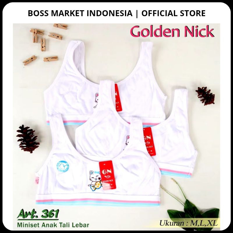 Miniset Anak GOLDEN NICK Motif - Miniset Anak Remaja GN.361