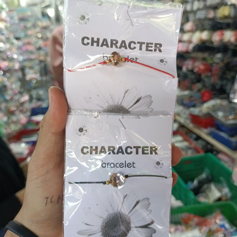 Grosir12Pcs Gelang Bracelet Kristal Virall Terbaru isi12pcs(1Lusin)