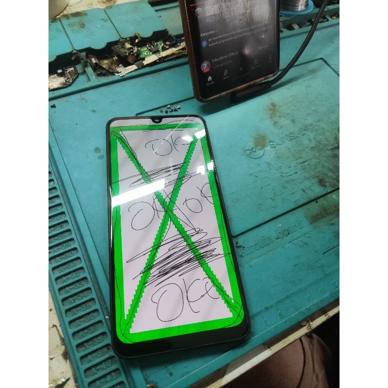 lcd ori copotan samsung m31