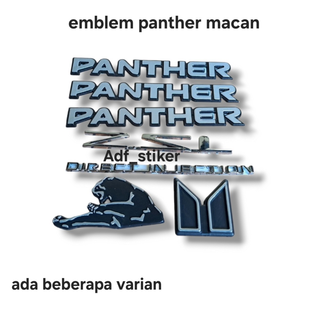 emblem Logo panther macan / emblem panther 2.5 L macan / Logo M panther / emblem panther lama / embl