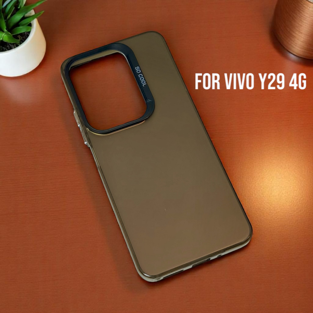 Case Vivo Y29 4G Softcase IMD HOLOGRAM PLATE Casing Case Hp Vivo Y29 4G