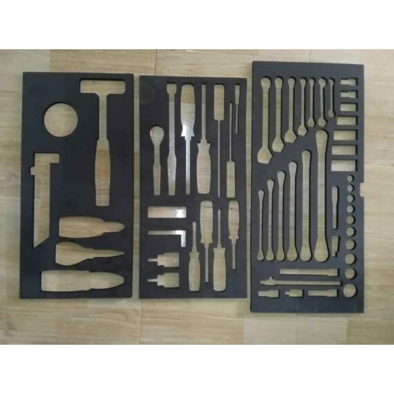 busa spon tempat kunci kunci Sponge tray tempat general tools ktc kowa tekiro set isi 3pcs bisa cust