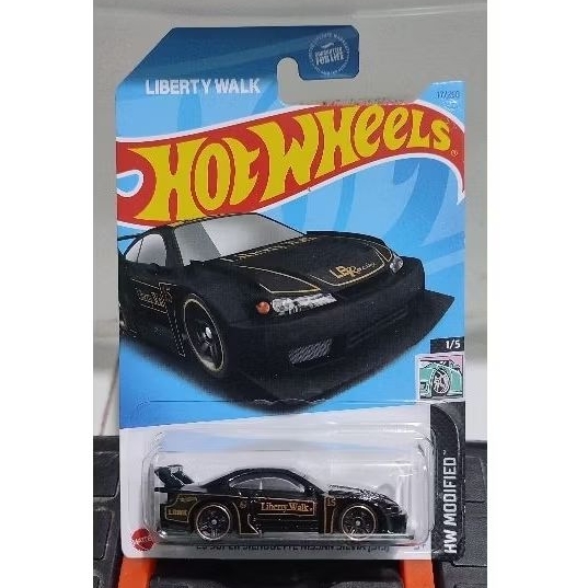 Hotwheels Nissan Silvia S15 LBWK Super Silhouette Black