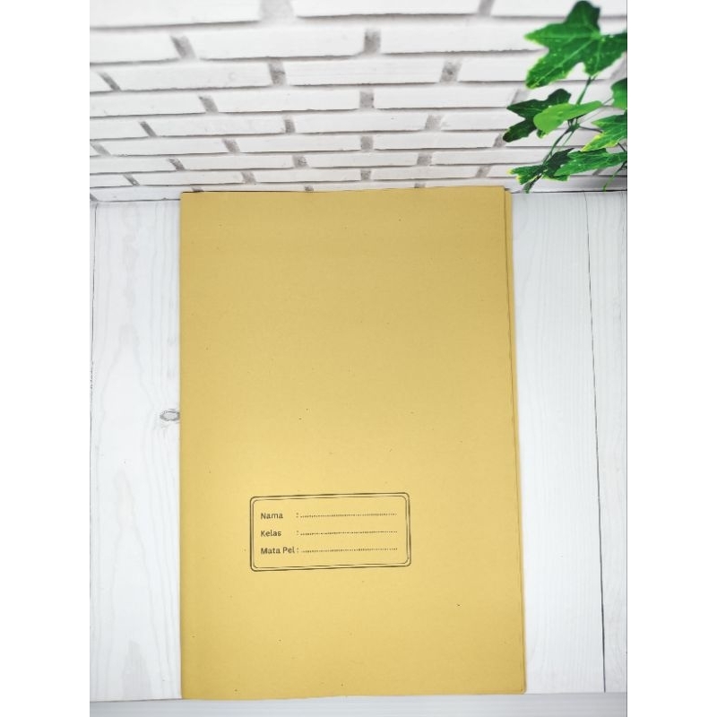 

Sampul Buku Boxy Kraft Samson Nama ukuran bukucampus isi 20 lembar Sampul Buku Sekolah
