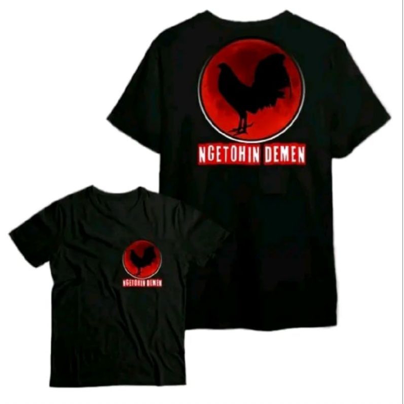 KAOS AYAM JAGO NGETOHIN DEMEN DESAIN KEREN & UNIK