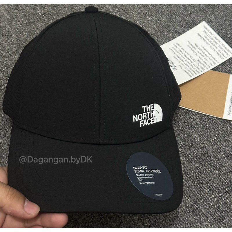 Topi The North Face Logo Samping Original Barang Resmi 100% Hitam