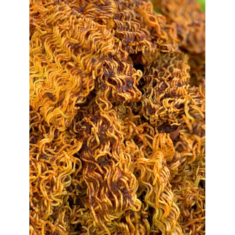 

200 GRAM MIE PEDAS | MIE KRITING | MIE KERING | MIE KREMES | EXTRA PEDAS | DAUN JERUK | SAMBAL IJO