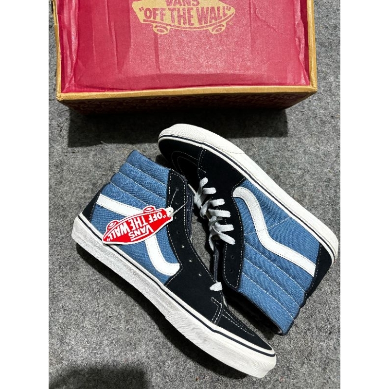 Vans Sk8 Hi-Navy (Resmi Pt.Navya), kondisi BNWT