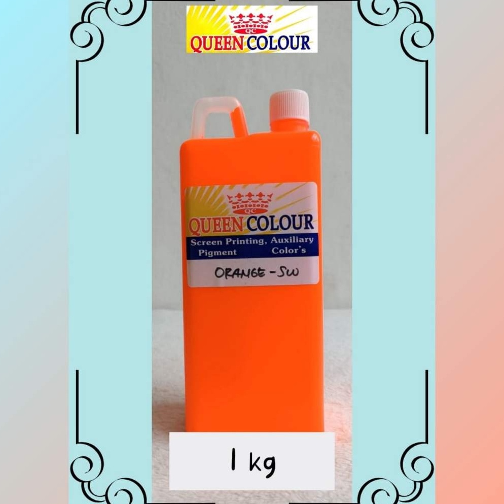 

KODE V48P BiangPigment Warna Sablon OrangeSW 1 kg