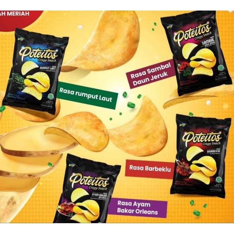 

POTEITOS crispy snack isi 10 pcs