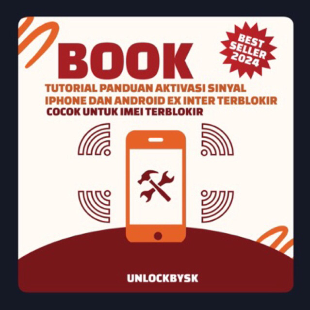 BOOK PERBAIKAN JARINGAN IPHONE & ANDROID ANTI BLOKIR SOLUSI IMEI IPHONE DAN ANDROID