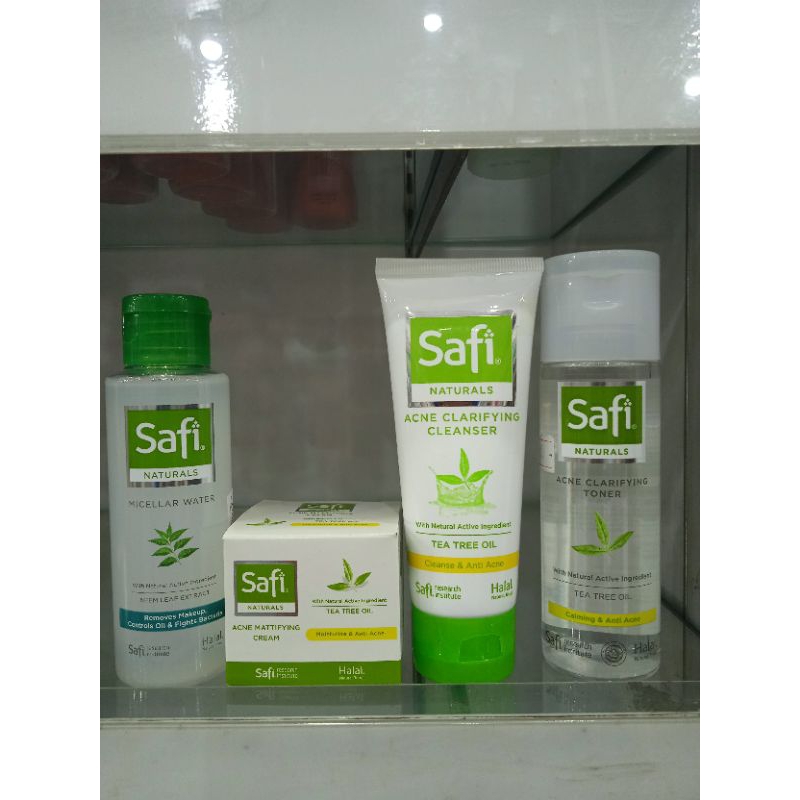 PAKET KULIT BERJERAWAT, SAFI NATURAL ACNE