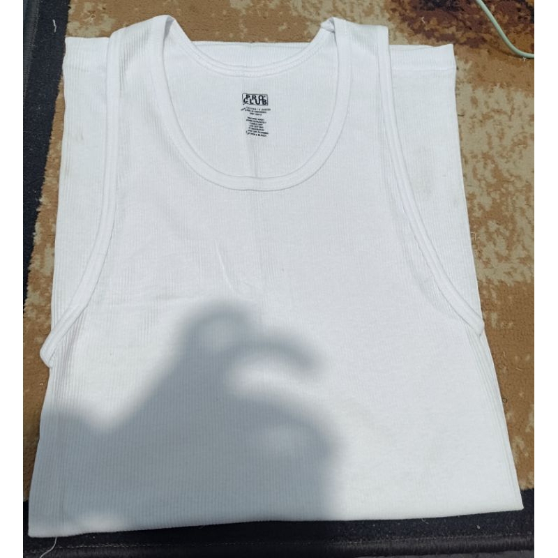 Singlet Salur Katun BYC Pro Club A-Shirts Original Pabrik BYC