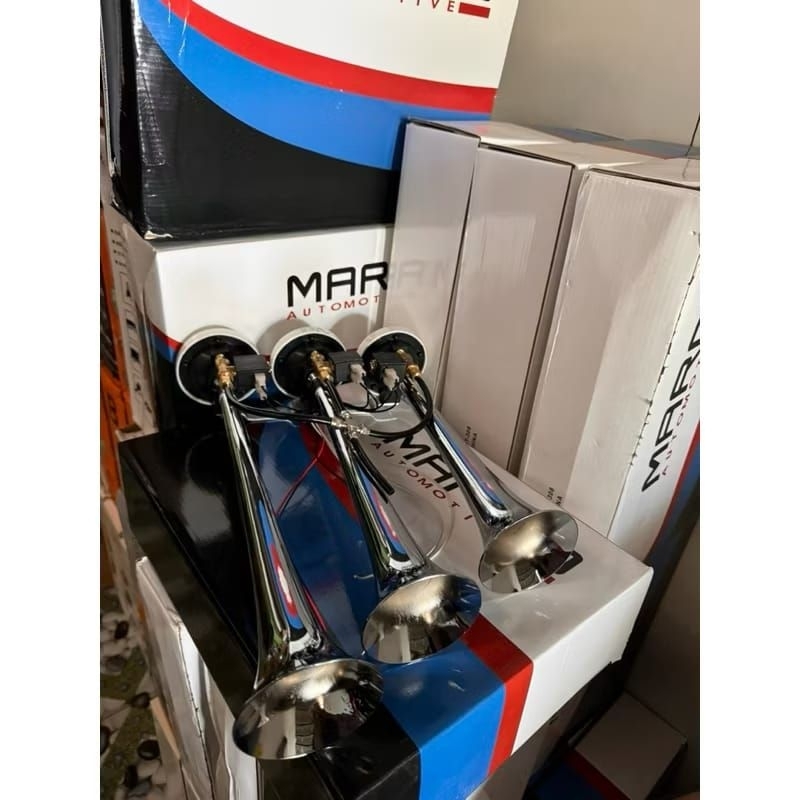 Klakson Telolet 3 corong marro 12v -24v