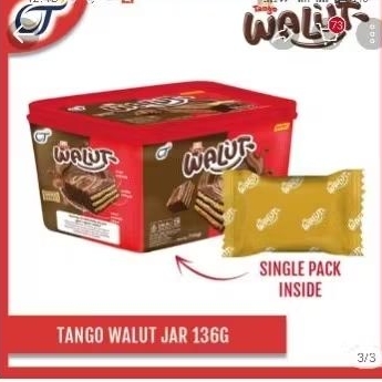 

Walut wafer coklat