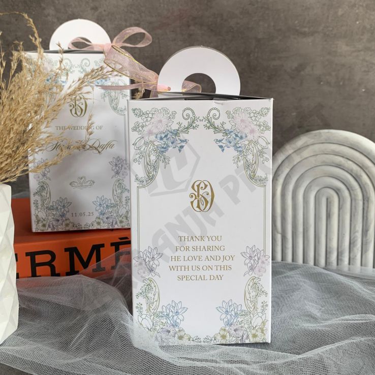 TERMURAH Box  gelas Costum motif wayang-jawa/ Kemas packing souvenir hadiah wedding/PaperBOX tumbrl 