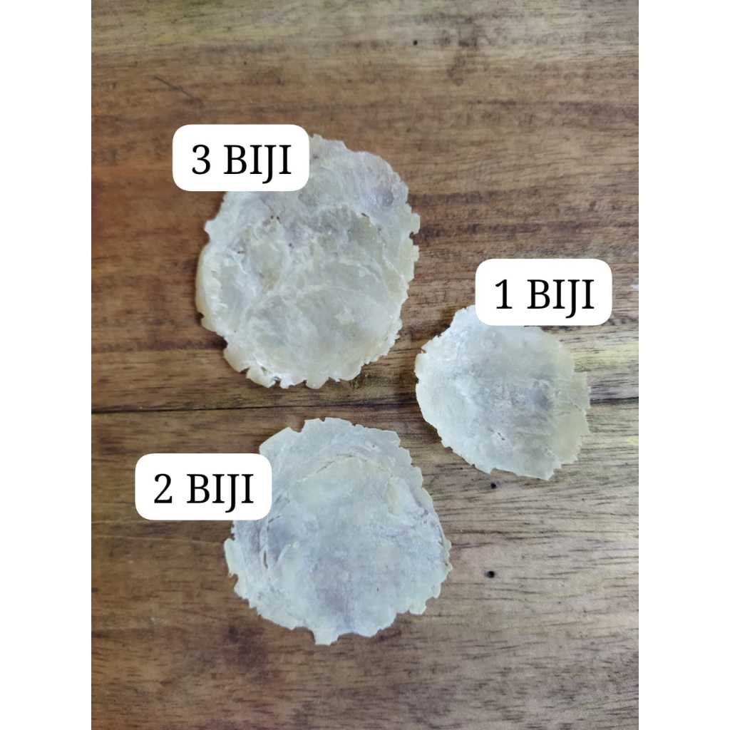 

500 GRAM EMPING MELINJO MENTAH ASLI KEBUMEN / KERUPUK EMPING BLINJO MLINJO MELINJO