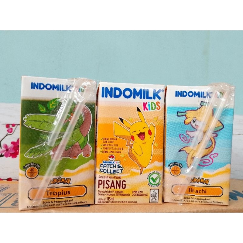 

INDOMILK KIDS Susu Rasa Banana Uk 115 Ml Exp aman Enak dan Manis isi 40 Pcs