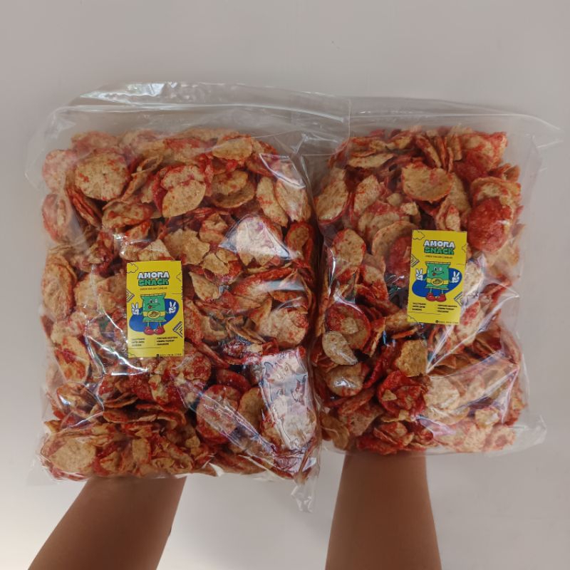 

Keripik Opak Manis Balado (1 KiloGram - 500 Gram)