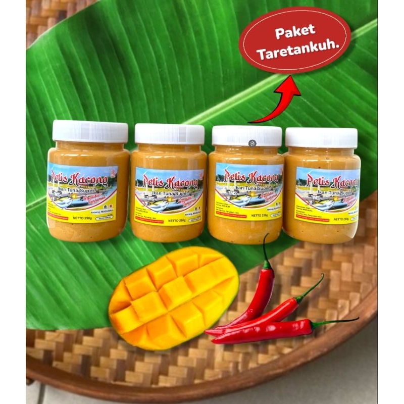 

(Petis Madura) 4Pcs 250g Petis Ikan tuna Asli Super