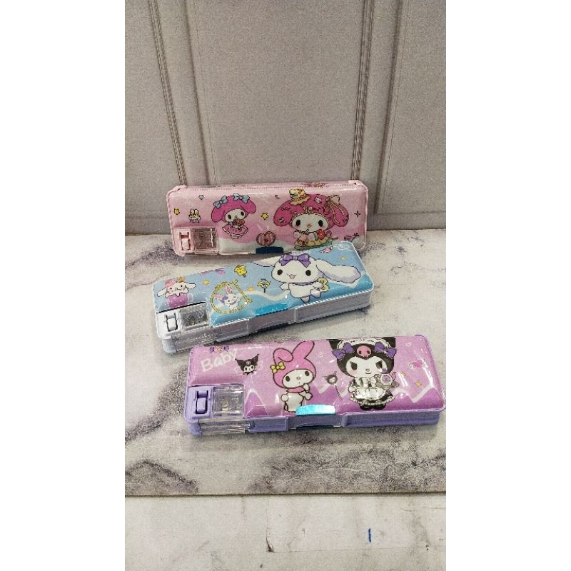 

Tempat Pensil Magnet karakter Sanrio Kuromi, melody, chinamonroll kode LYP 66-79