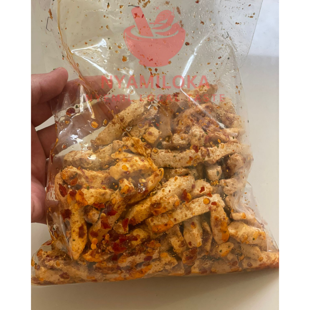 

BASRENG BASREYNG PEDAS CHILI OIL | NYAMILOKA TASTE NUSANTARA 500gram