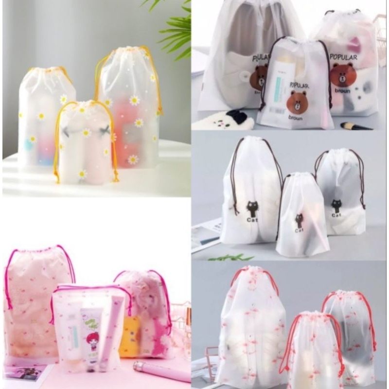 V (V1) POUCH KECIL KOSMETIK ZIPPER/STORAGE/POUCH WATERPROFF