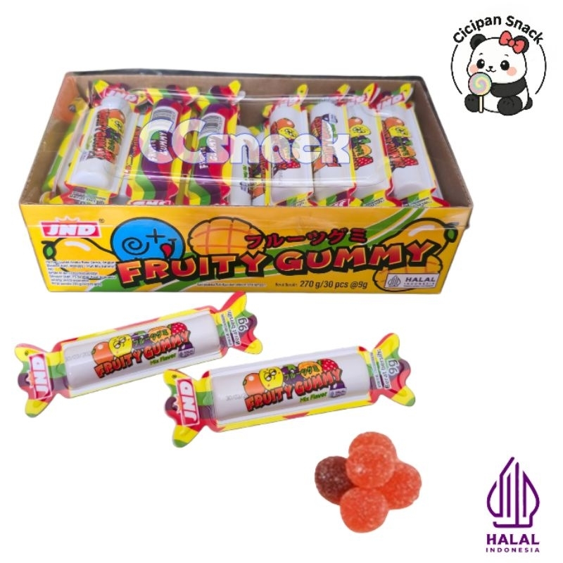 

JND FRUITY GUMMY BOX ISI 30