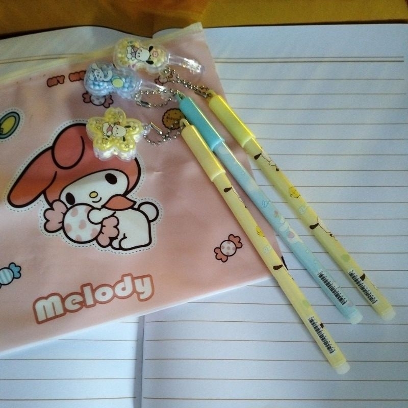 

bolpen Sanrio gantungan biola/ bunga