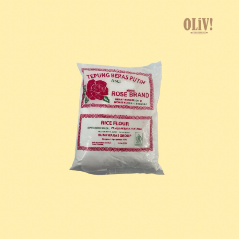 

Tepung Beras Putih Rose Brand 500 gram