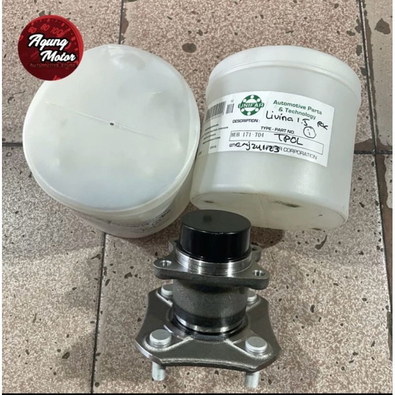 bearing roda belakang livina