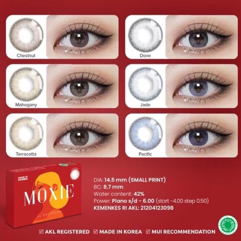 MOXIE BY EXOTICON SOFTLENS