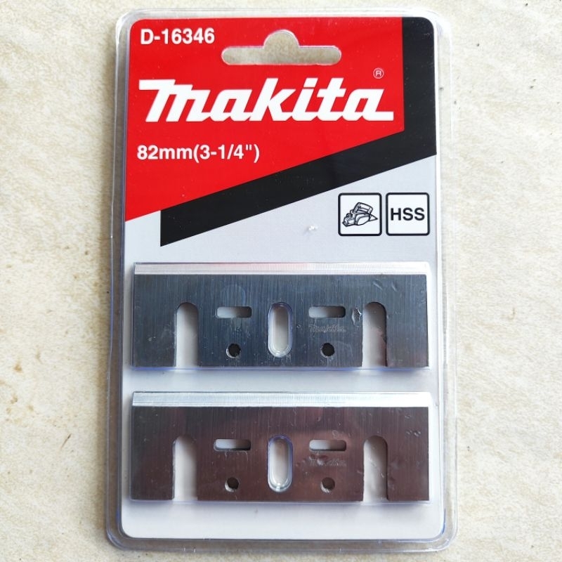 Makita Original HSS 82mm Mata Pisau Mesin Serut Planer Pasah Ketam Sugu Kayu