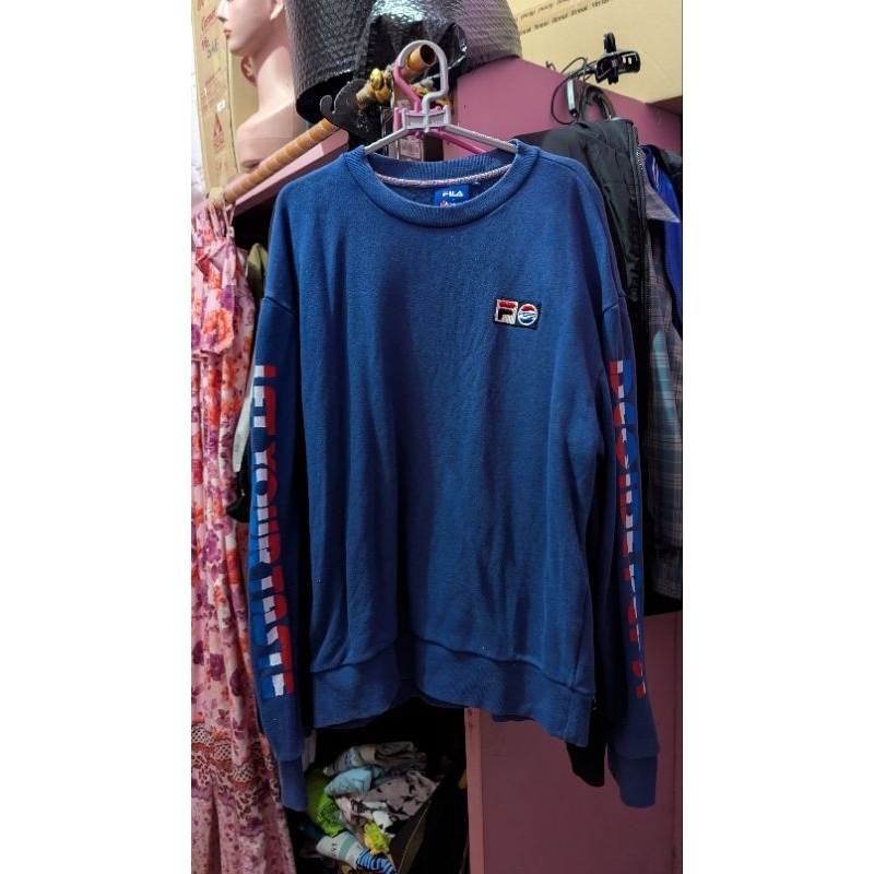 crewneck / sweater Fila x Pepsi