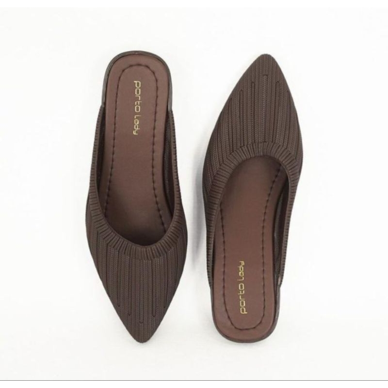 (SEPATU WANITA) Sepatu Porto /  Sepatu Wedges  Wanita / Sepatu Porto Lady Original-DTA / Ukuran 36-4