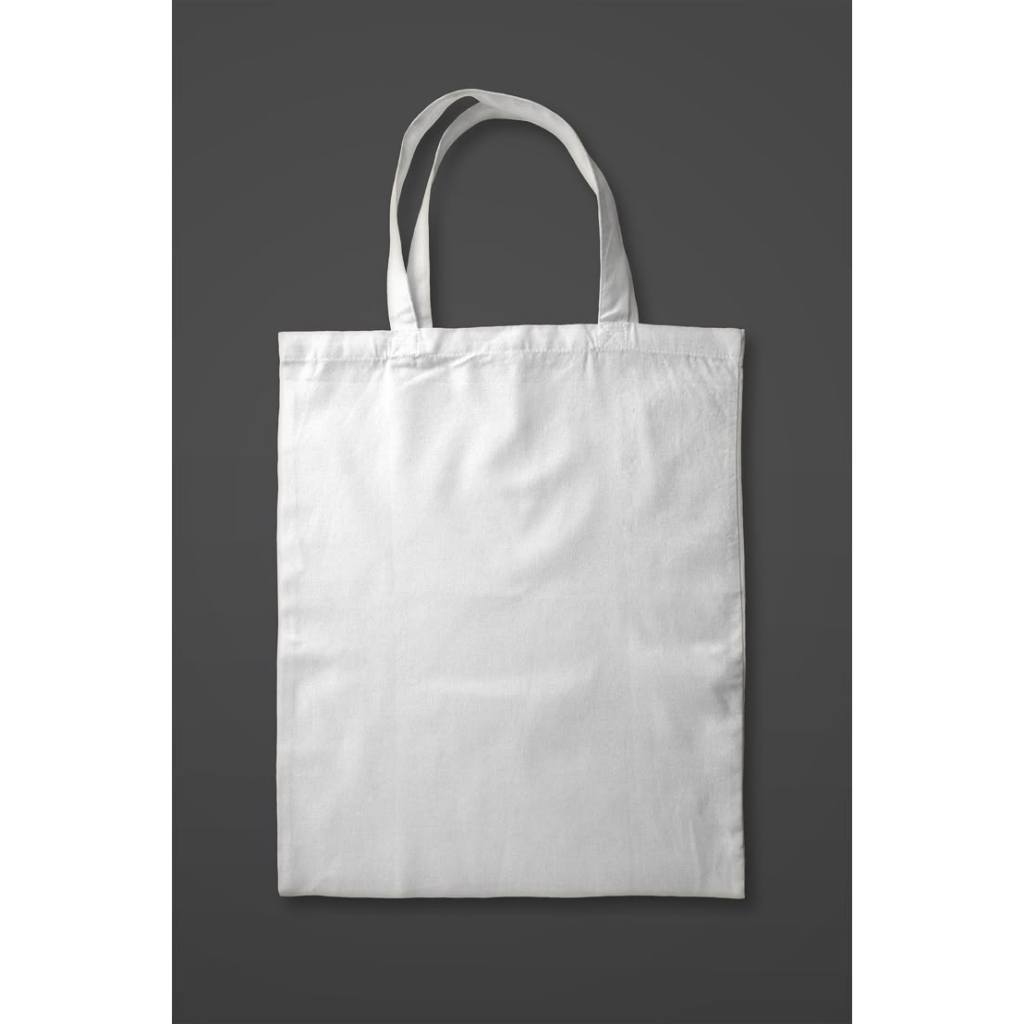 Premium Ready Stock Totebag Blacu Premium Lebih Tebal Tas Blacu Premium , Tote Bag Polos ,Ukuran