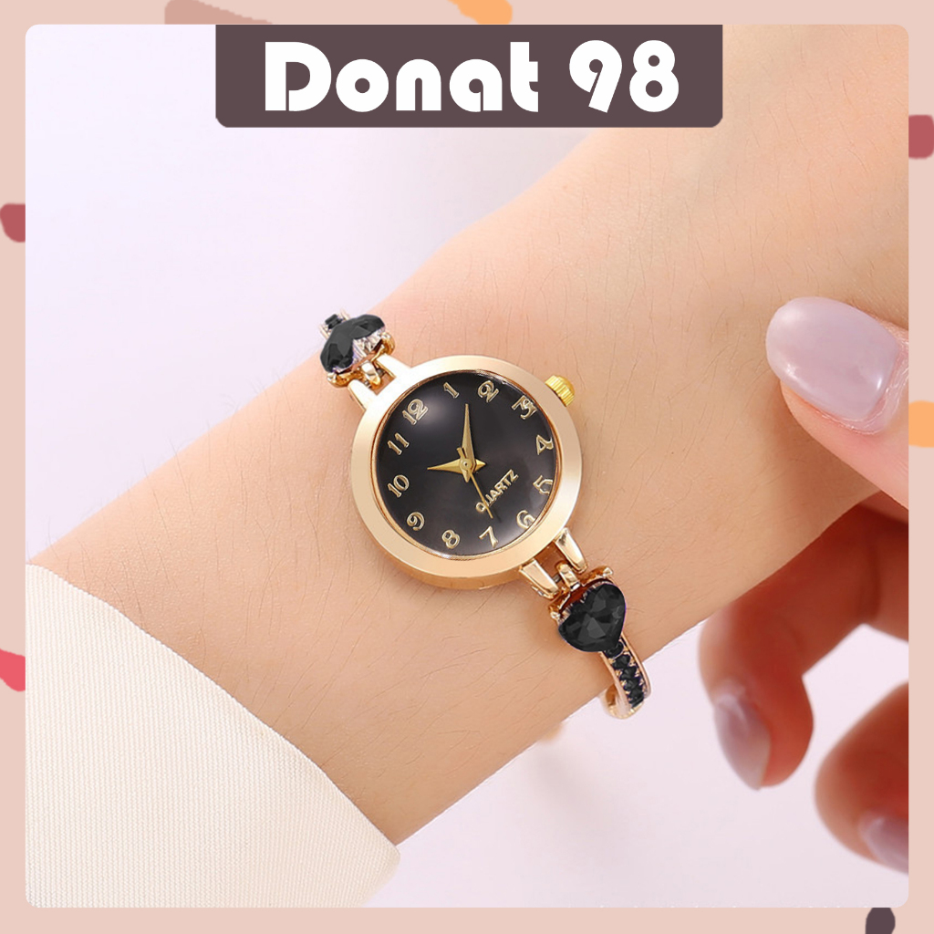 Jam Tangan Serut Elegan Analog Watch Luxury / Jam Tangan Wanita Stylish ;)
