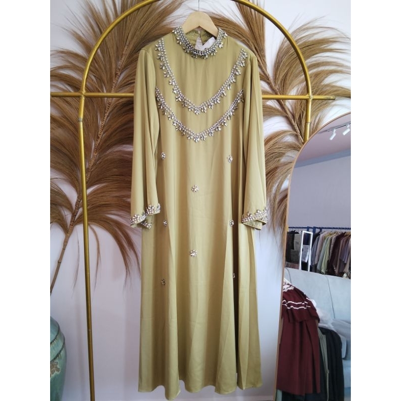 GAMIS SATIN PAYET PREMIUM BY SHELLASAUKIA