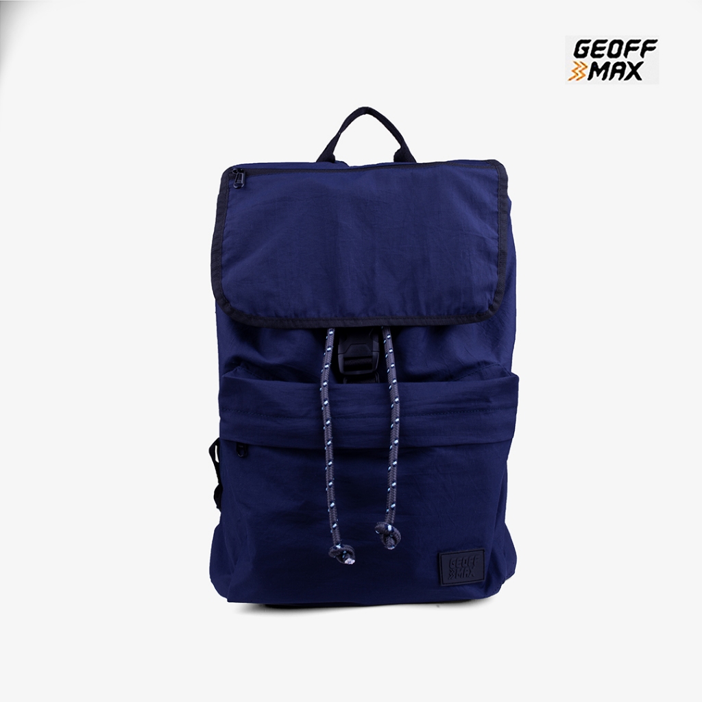 Geoff Max - Stallin Navy Rucksack | Tas Punggung | Backpack Ransel Pria | Tas Backpack Sekolah Kulia
